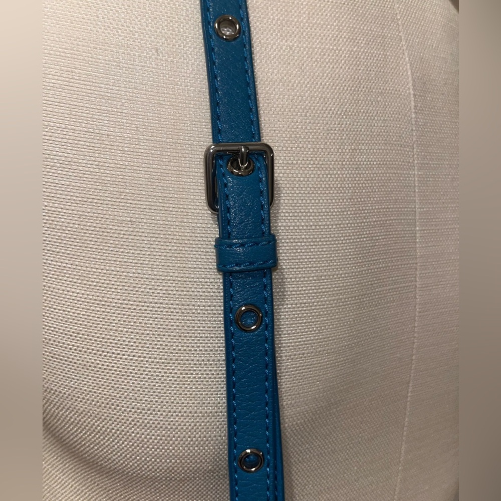 Marc by Marc Jacob’s - Leather Turquoise Crossbody - Picture 6 of 10